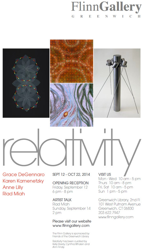 RELATIVITY featuring Grace DeGennaro, Riad Miah, Karen Kamenetzky and Anne Lilly